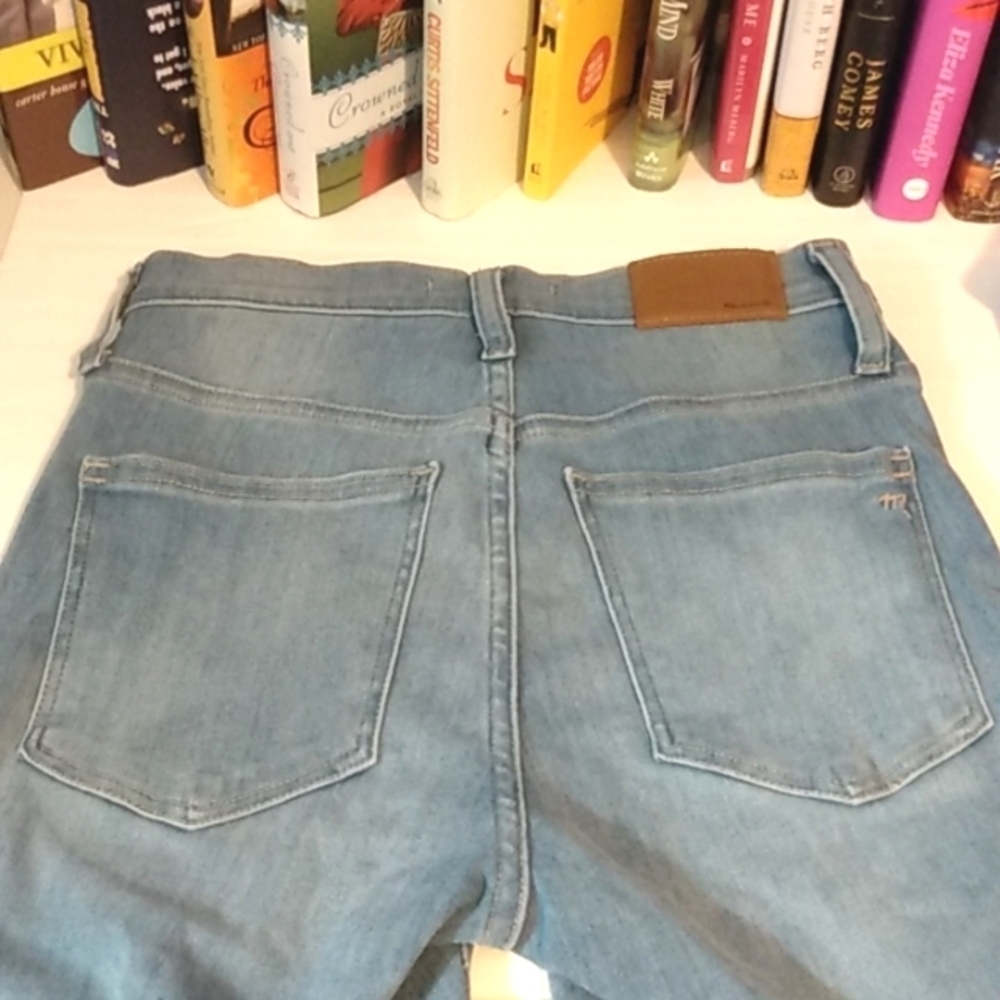 MADEWELL ROADTRIPPER JEGGING BUTTONFLY HIGH RISE JEANS SIZE 25 EUC - Picture 7 of 8